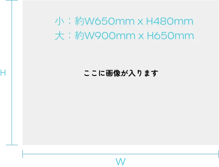 小・大の2サイズ